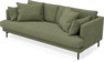 Harper - 3-sits soffa, hel dyna - Grön