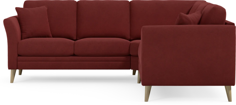 Eden - Hörnsoffa, 2+2-sits - Röd