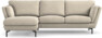 Madison Lux - 2-sits soffa med schäslong vänster - Beige