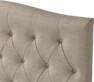 Delux Välvd - Sänggavel, 90-210 cm - Beige