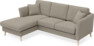 Eden - 2-sits soffa med schäslong - Beige