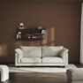 Cherrie - 2,5-sits soffa, fast klädsel - Beige
