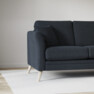 Eden - 2-sits soffa med schäslong - Blå