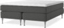 Delux Sense - Kontinentalsäng, dubbelsäng med bäddmadrass - Grå
