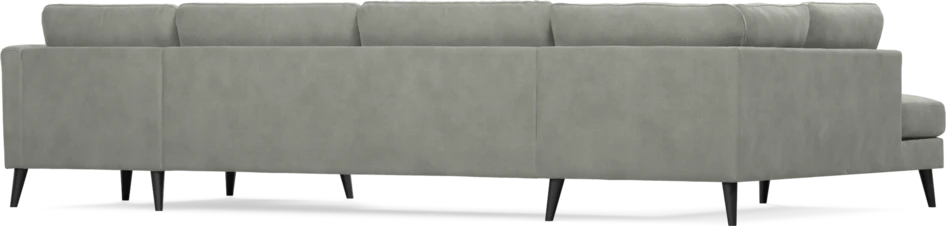 Bridge - 3-sits soffa med divan vänster och schäslong höger - Grå