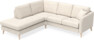 Eden - 2-sits soffa med divan - Beige