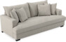 Mila - 3-sits soffa, hel dyna - Beige