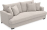 Mila - 3-sits soffa, hel dyna - Beige