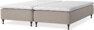 Delux Sense - Ramsäng, dubbelsäng med bäddmadrass - Beige