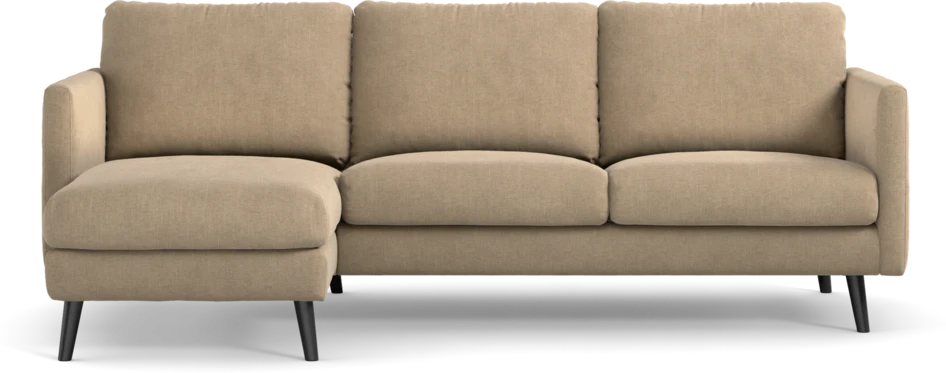 Madison - 2-sits soffa med schäslong vänster - Beige