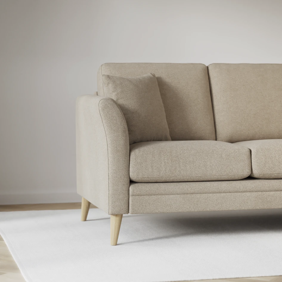 Eden - 3-sits soffa - Beige