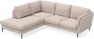 Madison - 2-sits soffa med divan vänster - Beige
