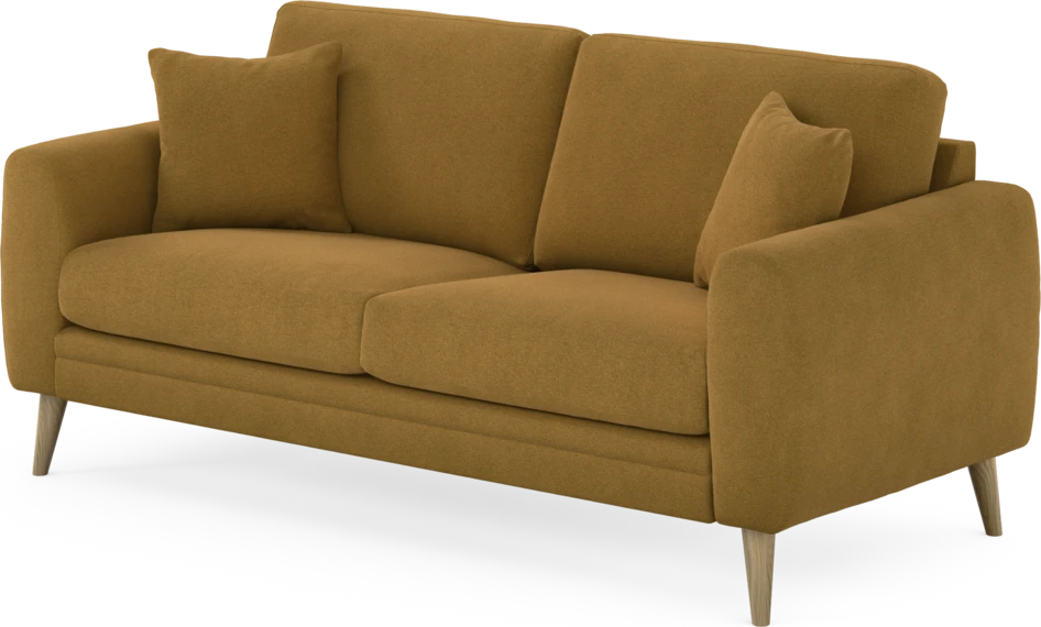 Eden - 2,5-sits soffa - Gul