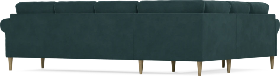 Eden - Hörnsoffa, 2+3-sits - Blå