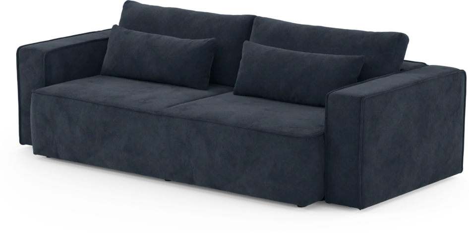 Ide - Bäddsoffa 3-sits - Blå