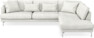 Harper - 3-sits soffa med divan höger - Vit