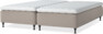 Delux Sense - Ramsäng, dubbelsäng med bäddmadrass - Beige