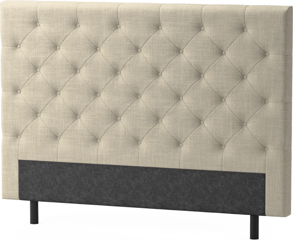 Delux Pikerad - Sänggavel, 90-210 cm - Beige