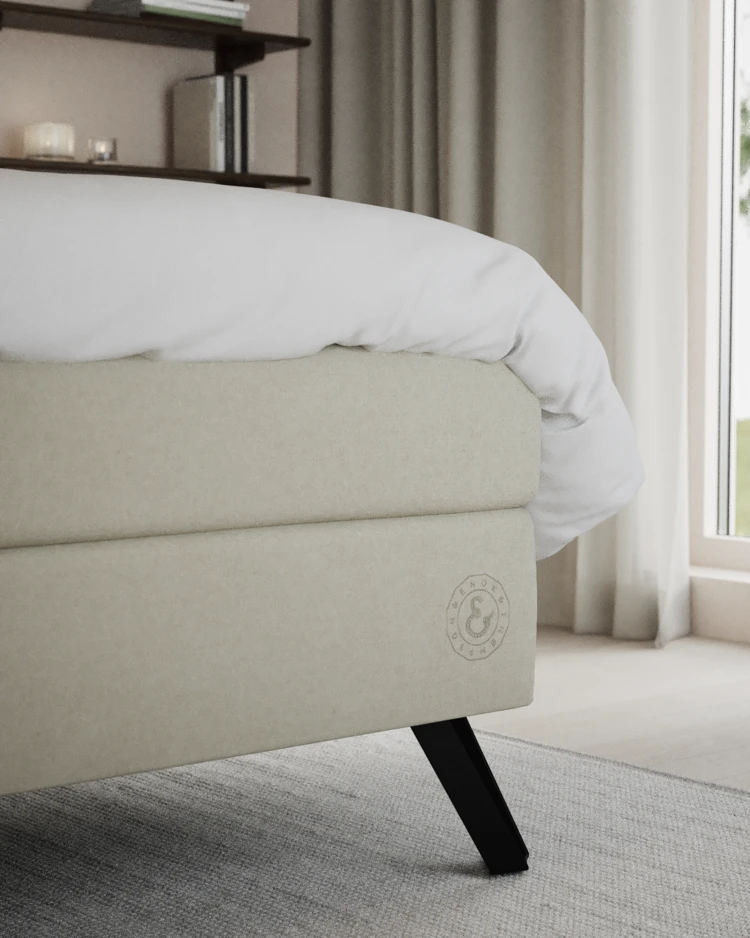 Saltskär Comfort - Kontinentalsäng, dubbelsäng med bäddmadrass Comfort och sängben - inspiration