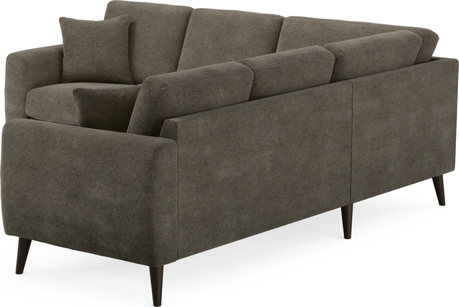 Eden - Hörnsoffa, 2+2-sits - Brun