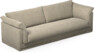 Cherrie - 4-sits soffa, hel dyna och kappa - Beige