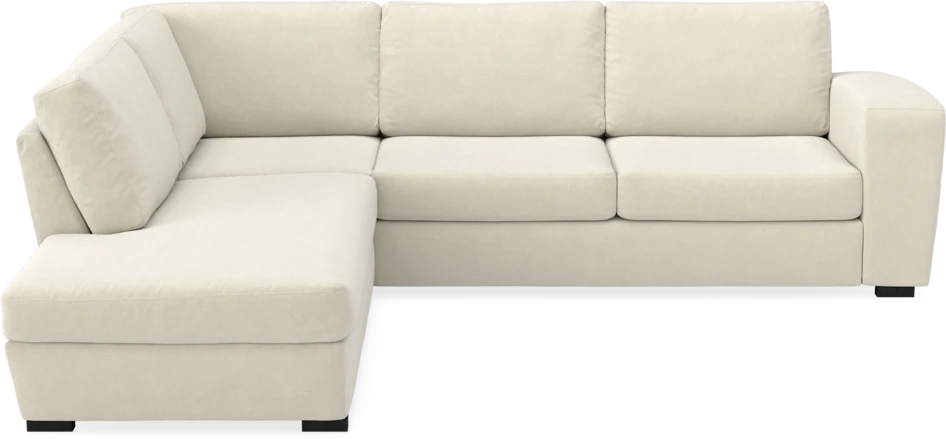 Friday - 2,5-sits soffa med divan vänster - Beige