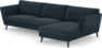 Madison Lux - 3-sits soffa med schäslong höger - Blå
