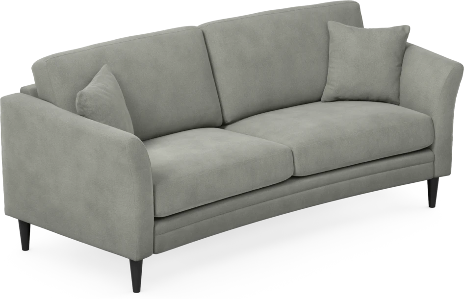Eden - 2,5-sits soffa svängd - Grå