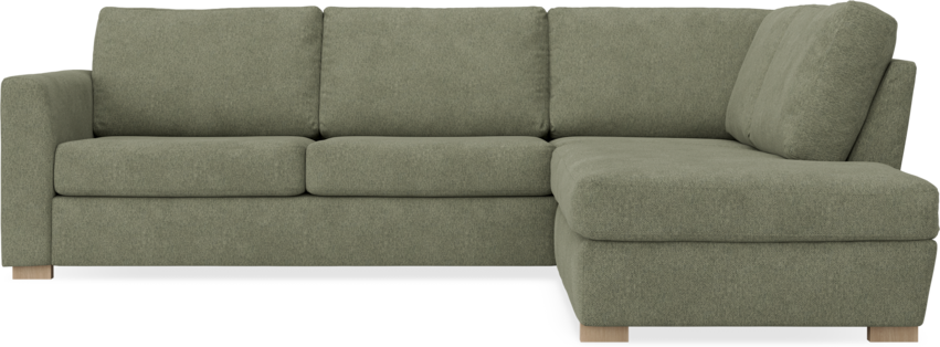 Friday - 2,5-sits soffa med divan höger - Vit