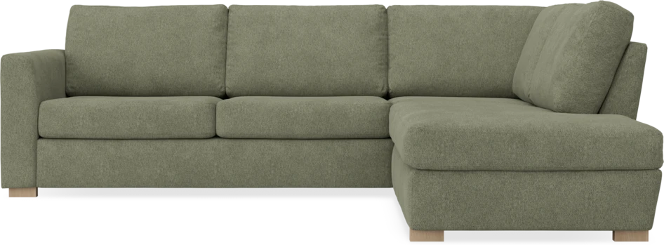 Friday - 2,5-sits soffa med divan höger - Vit