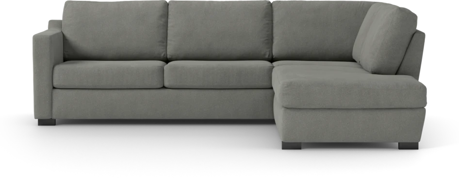 Friday - 2,5-sits soffa med divan höger - Grå