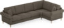 Eden - Hörnsoffa, 3+1-sits - Brun