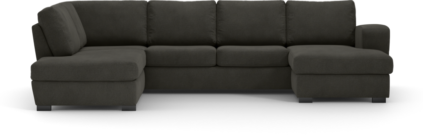 Friday - 3-sits soffa med divan vänster och schäslong höger - Grå