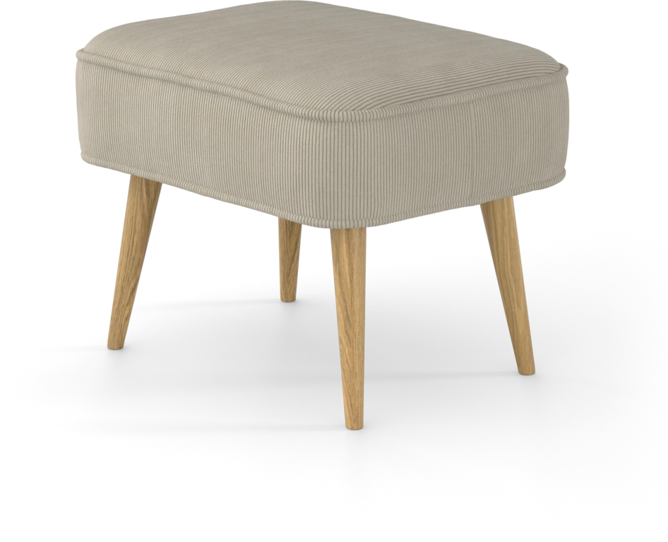 Cordelia - Fotpall - Beige