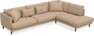 Harper - 3-sits soffa med divan höger - Gul