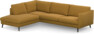 Madison - 3-sits soffa med divan vänster - Gul