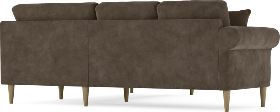 Eden - Hörnsoffa, 2+2-sits - Brun