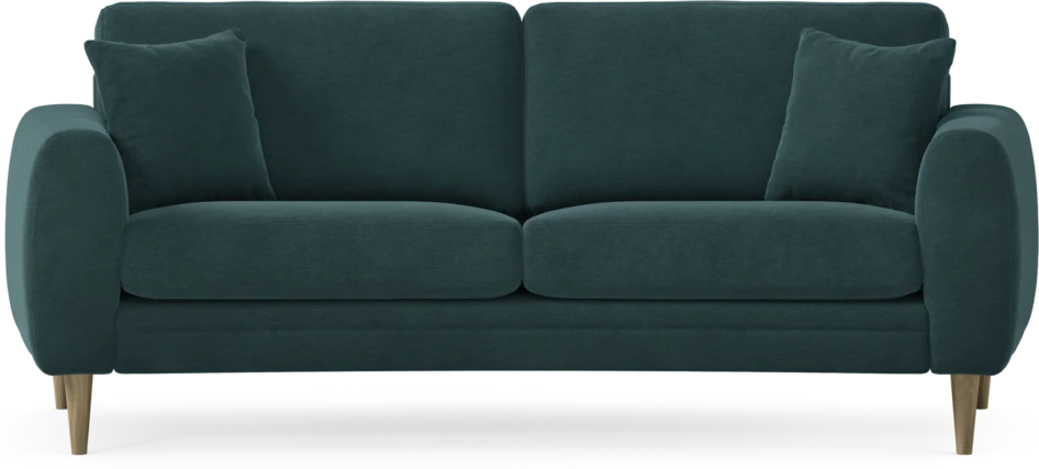 Eden - 2,5-sits soffa svängd - Blå