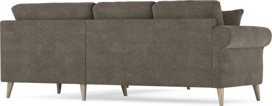 Eden - Hörnsoffa, 2+2-sits - Brun