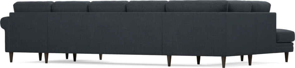 Eden - 3-sits soffa med divan vänster och schäslong höger - Blå