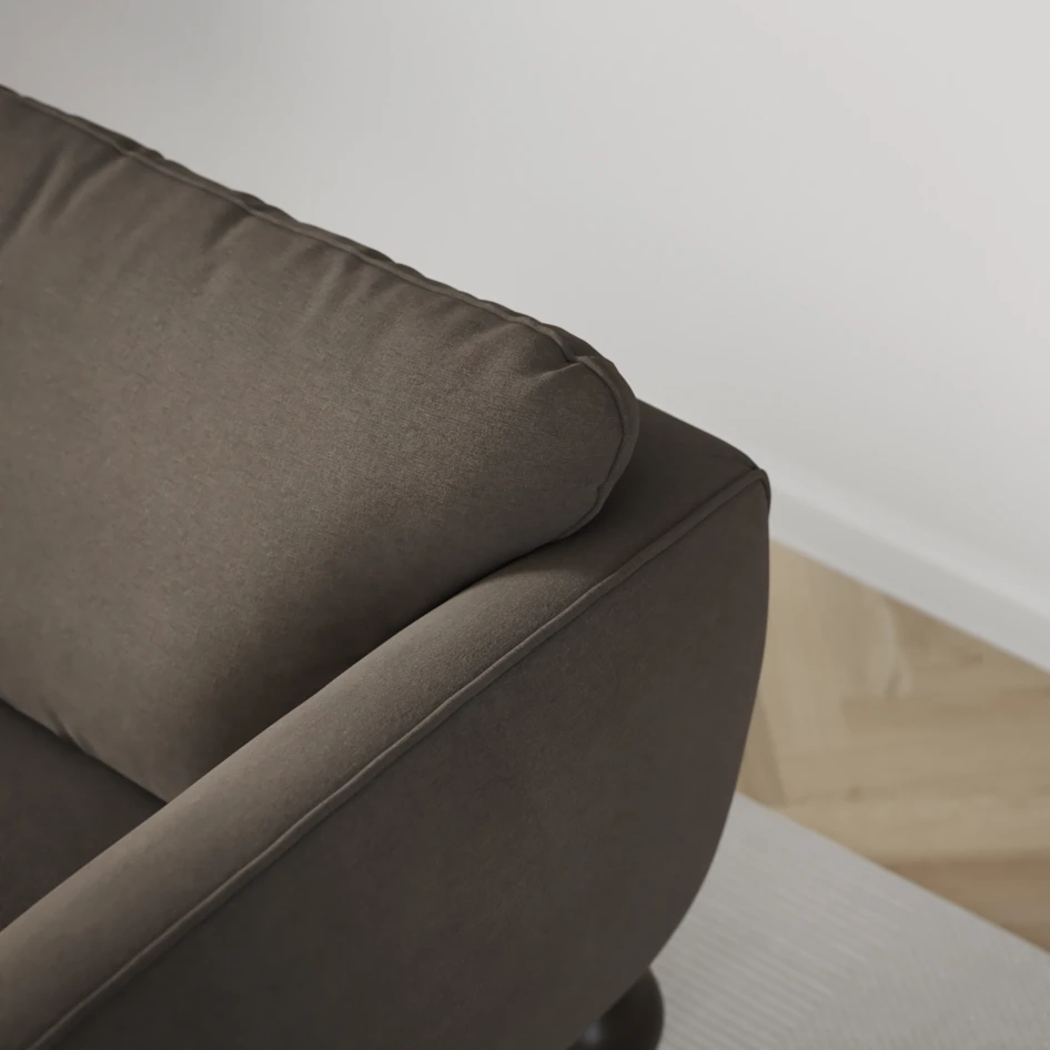 Madison - 2-sits soffa med divan vänster och schäslong höger - Beige