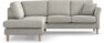 Eden - 2-sits soffa med divan - Grå