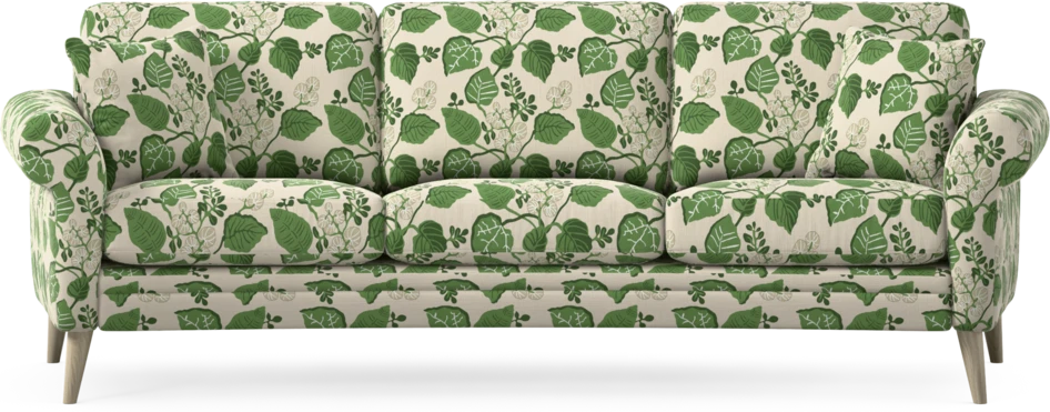 Eden - 3-sits soffa svängd - Flerfärgad