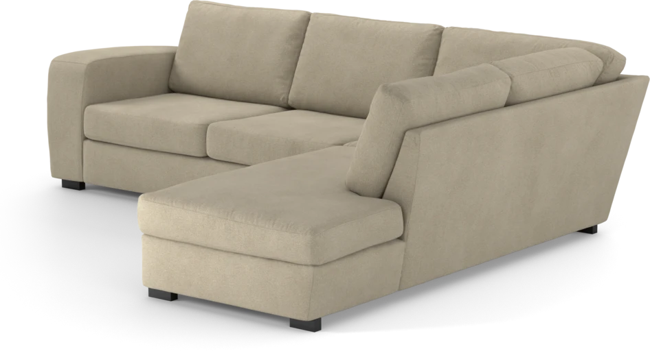 Friday - 2,5-sits soffa med divan höger - Beige