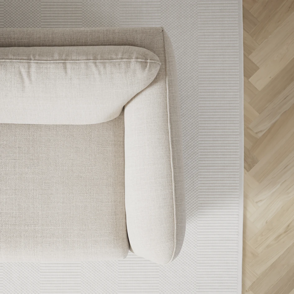 Madison Lux - Hörnsoffa med schäslong höger - Beige