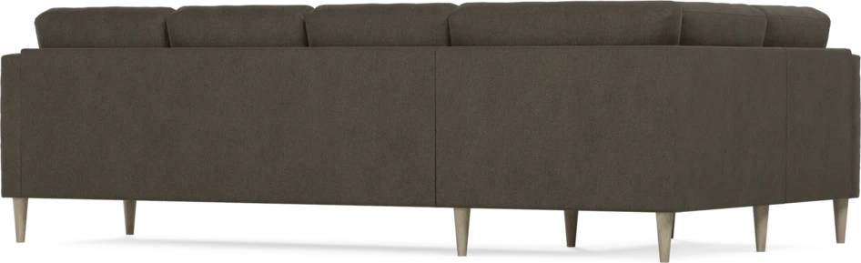 Eden - Hörnsoffa, 1+3-sits - Brun