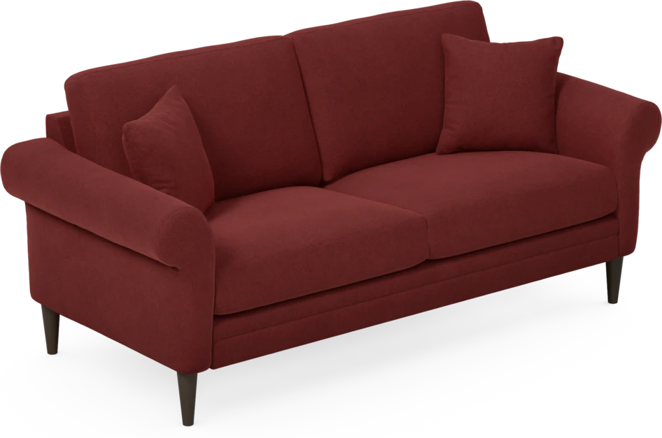 Eden - 2,5-sits soffa - Röd