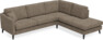 Eden - 2,5-sits soffa med divan - Gul