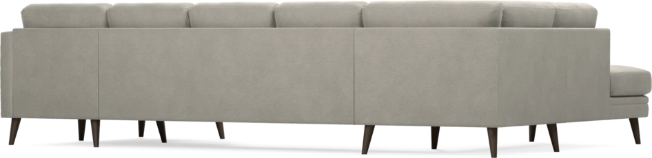 Eden - 3-sits soffa med divan vänster och schäslong höger - Grå