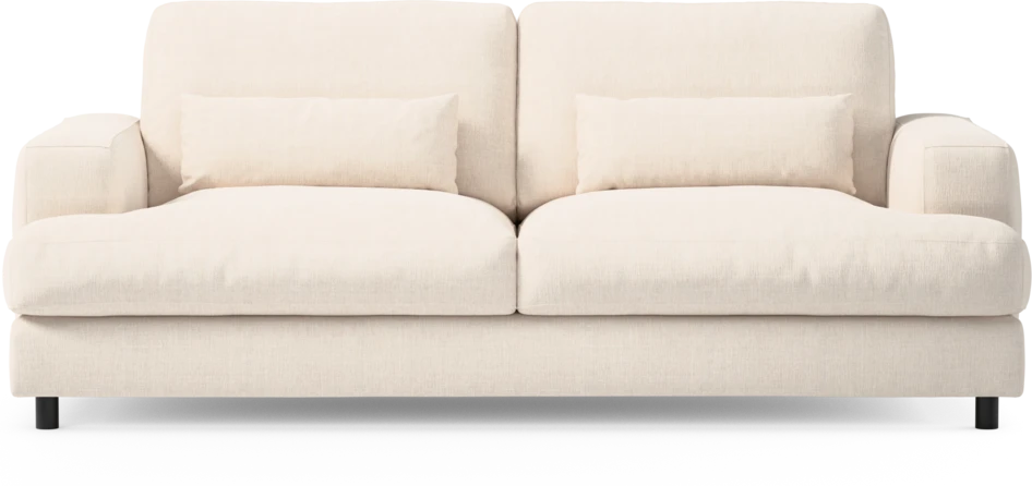 Noma - 3-sits soffa - Vit